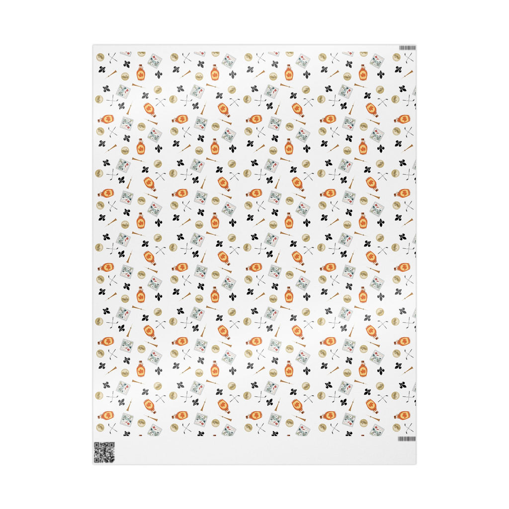 Canadian Themed Gift Wrap
