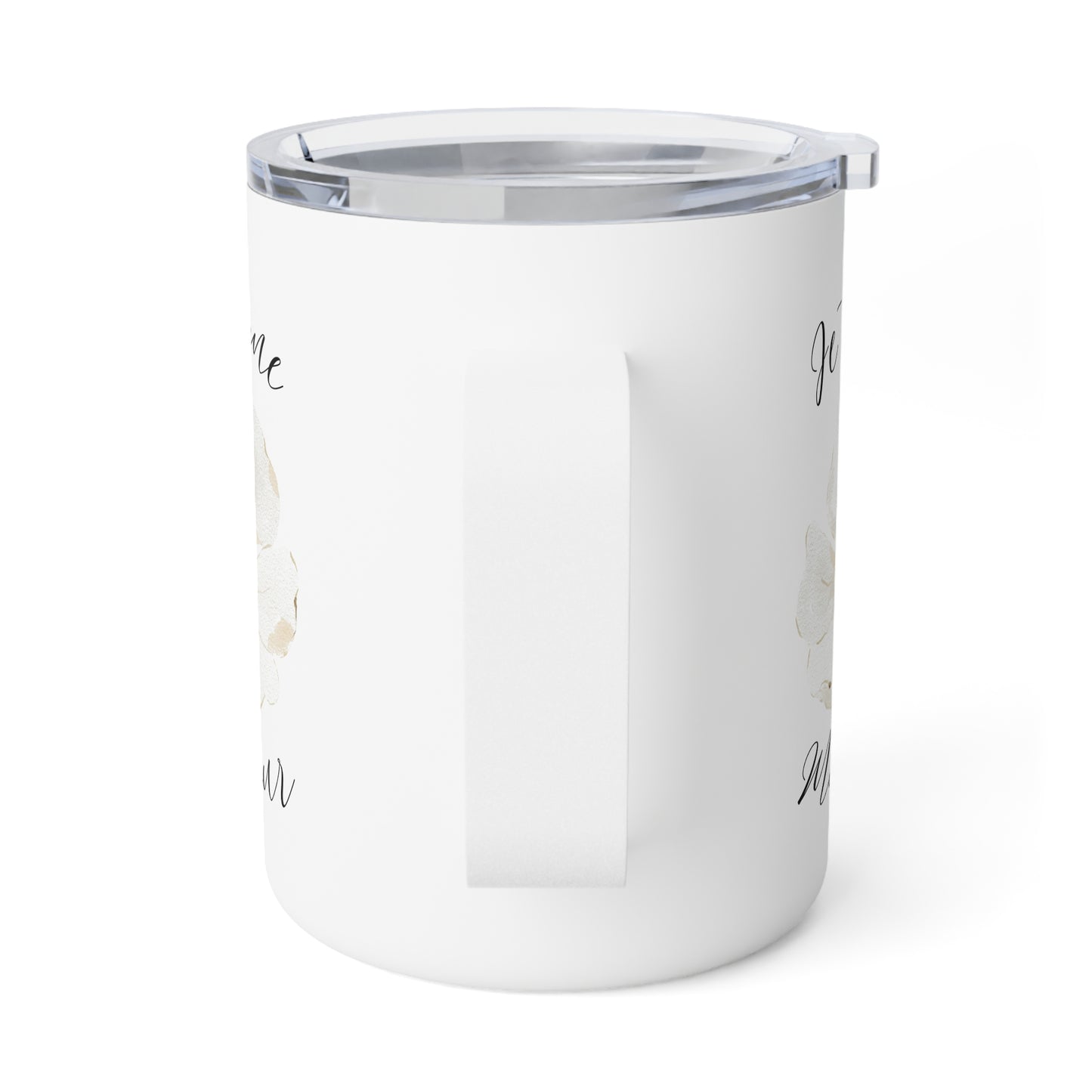 Tasse à café isolée Je t'aime Ma sœur