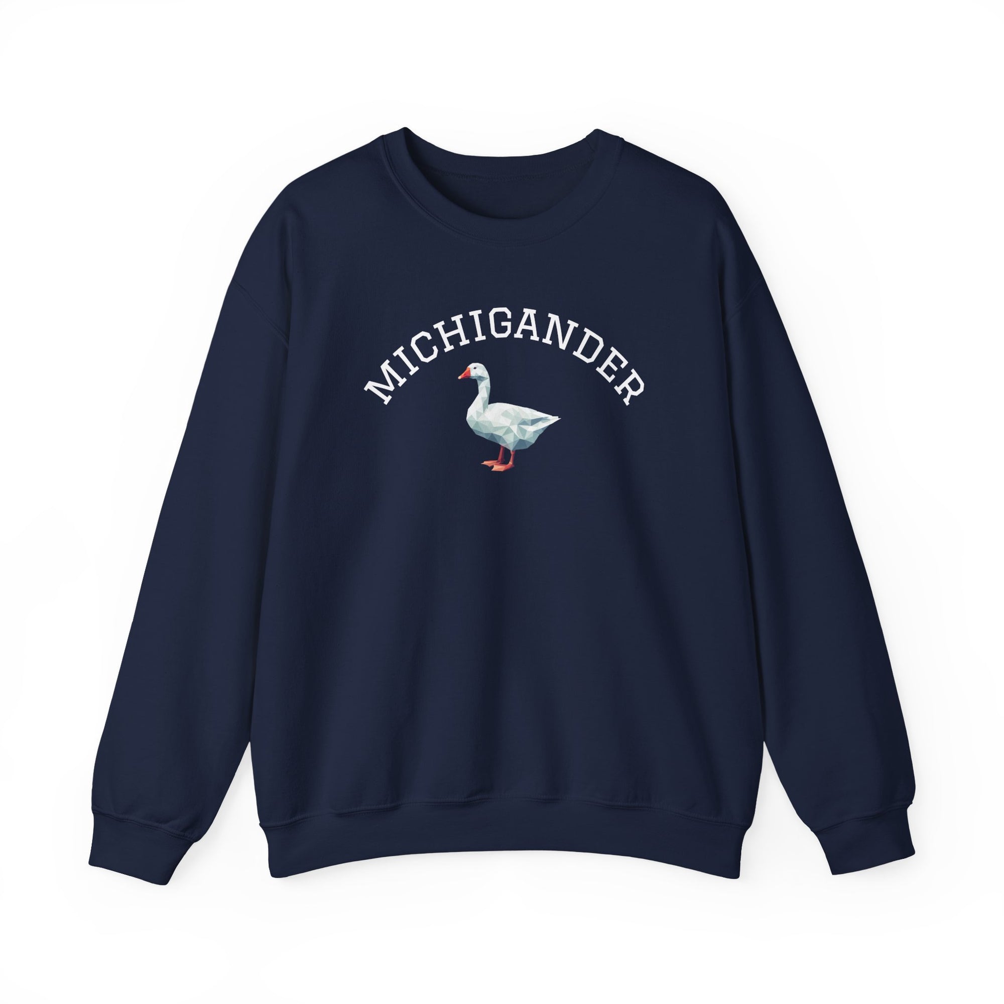 Michigander Goose Sweatshirt (collegiate)