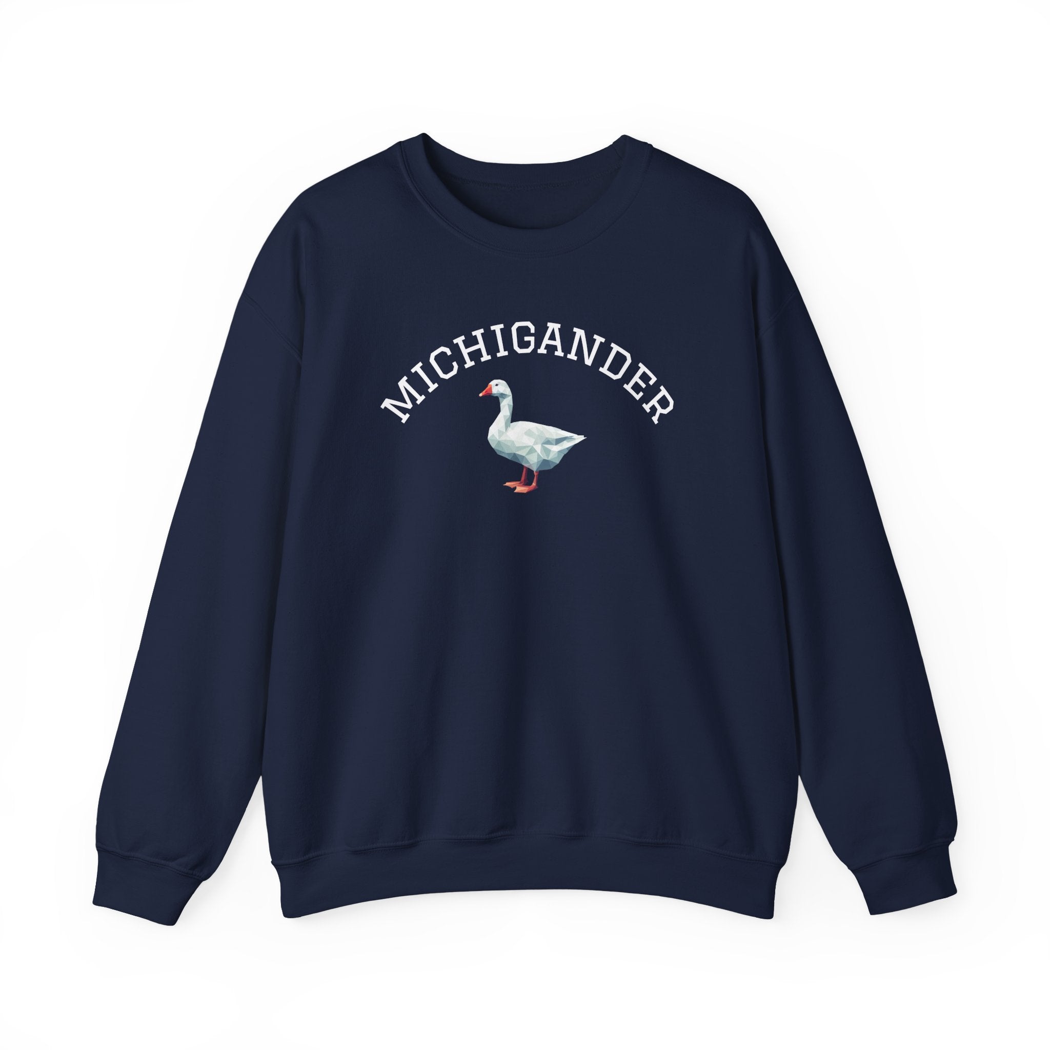 Michigander Goose Sweatshirt (collegiate)
