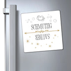 Schmutzig Sauber Refrigerator Magnet, German Clean/Dirty Dish Indicator by Printify