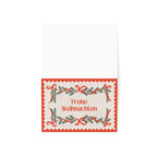 Frohe Weihnachten Greeting Cards - German "Merry Christmas" by Printify
