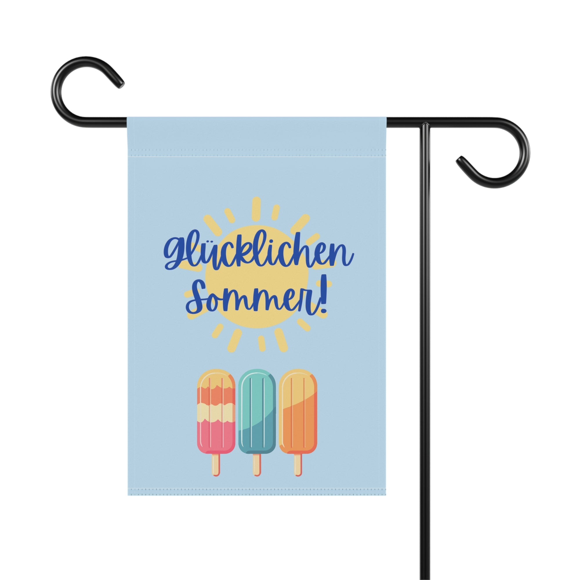 Glücklichen Sommer! Summer German Garden Banner