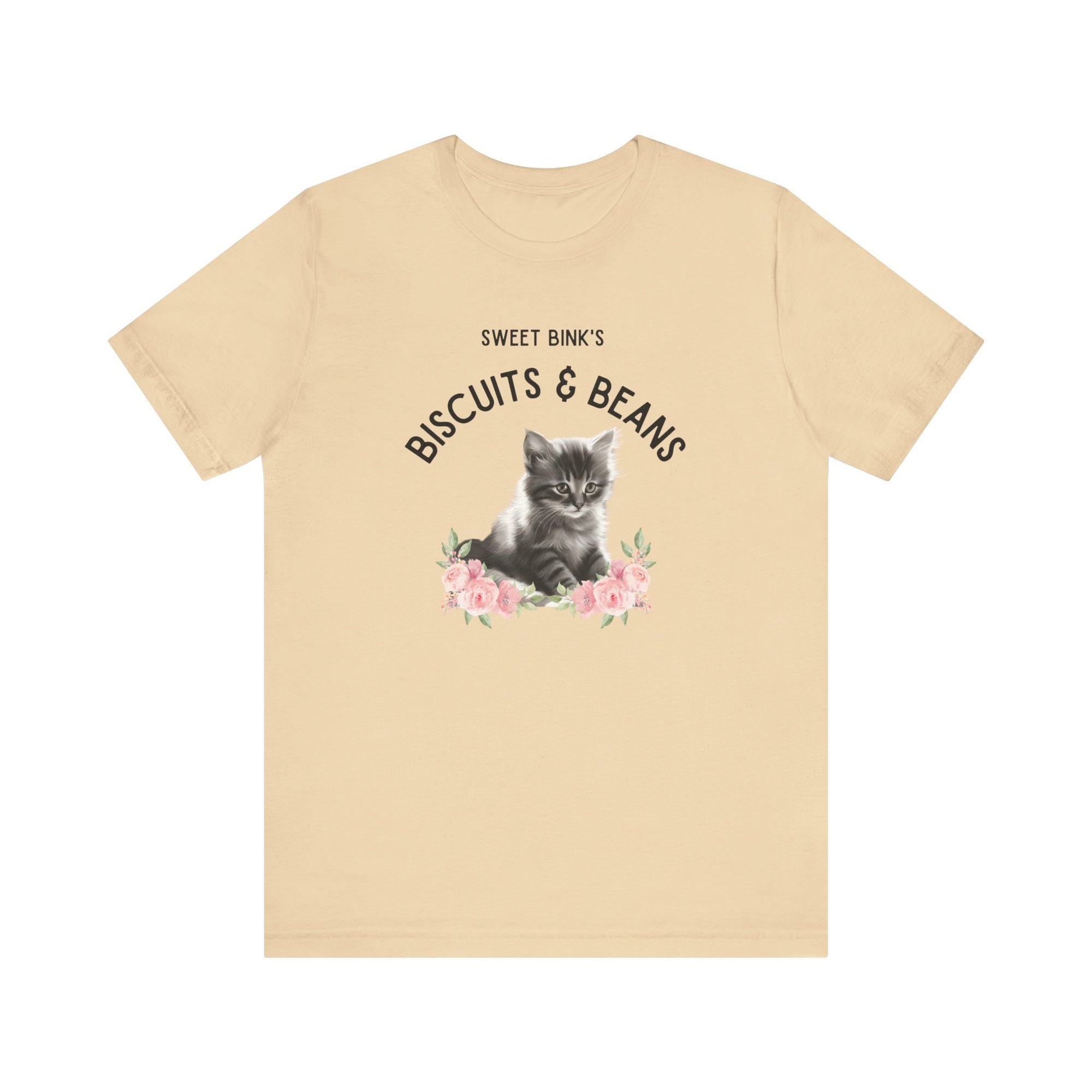 Sweet Bink's Biscuits and Beans cat tee