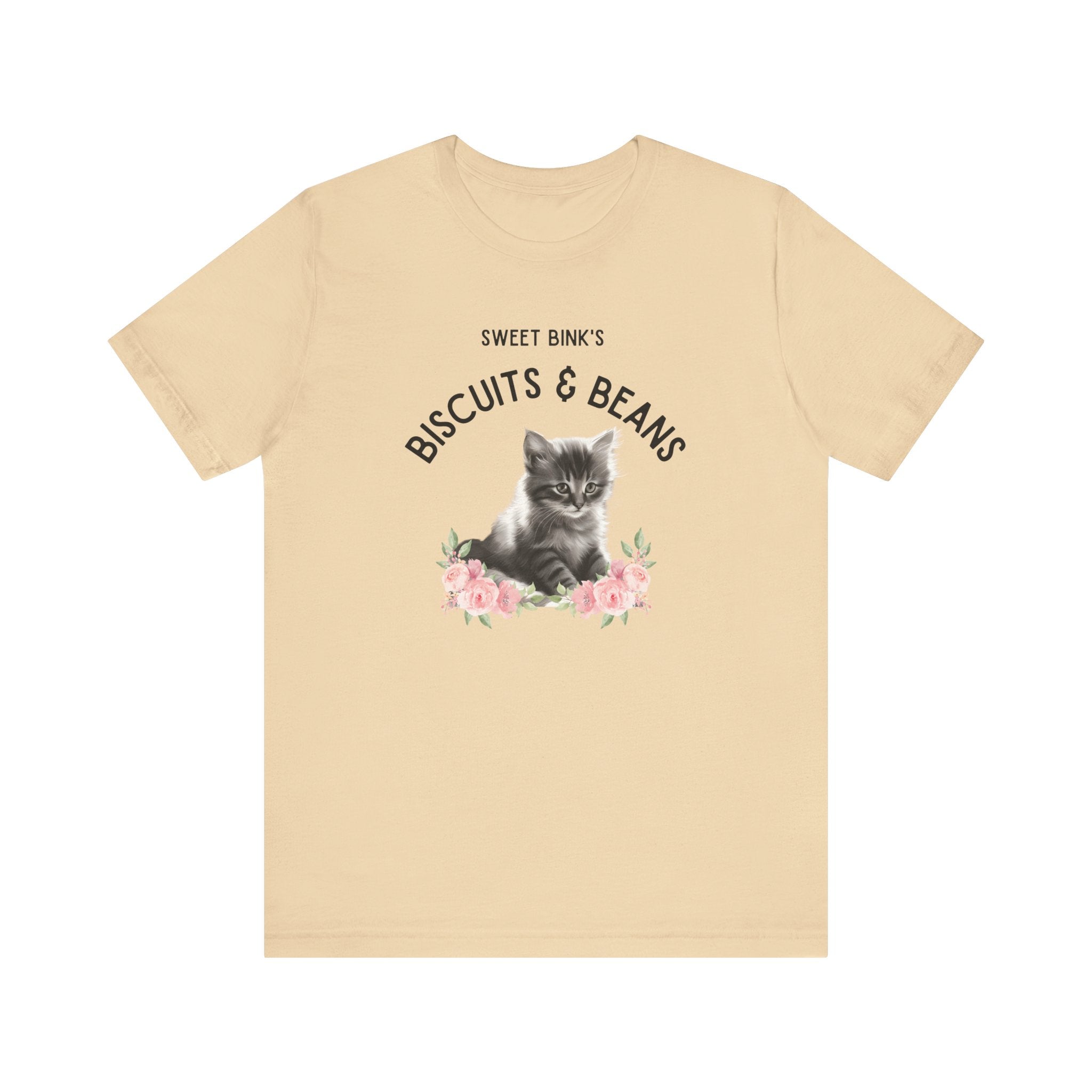 Sweet Bink's Biscuits and Beans cat tee