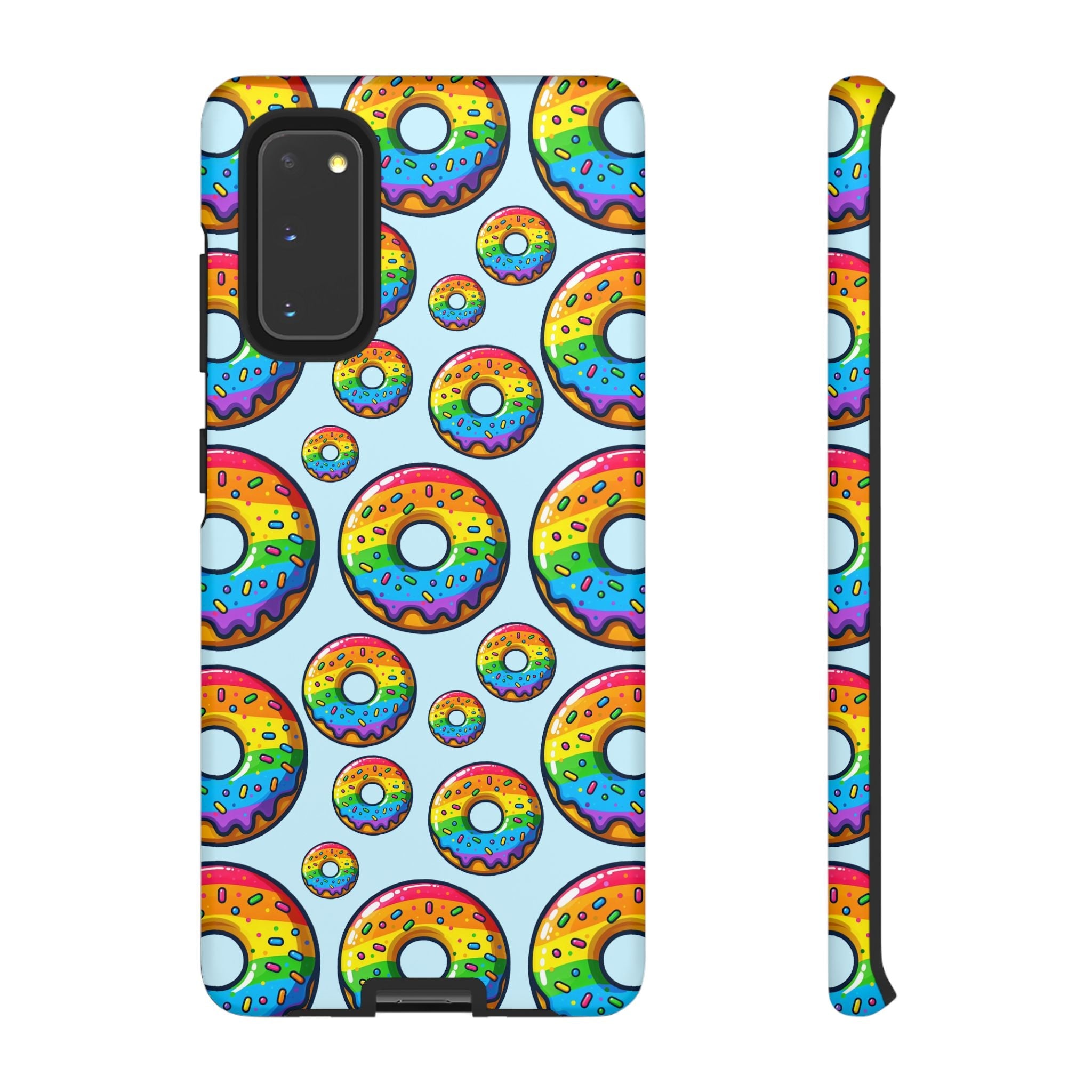 Bespattered Facade Rainbow Sprinkle Donut Tough Case