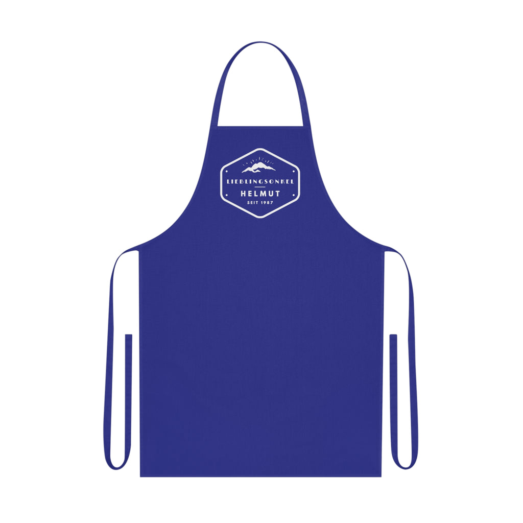 Customizable Lieblingsonkel Cotton Apron for German Uncle