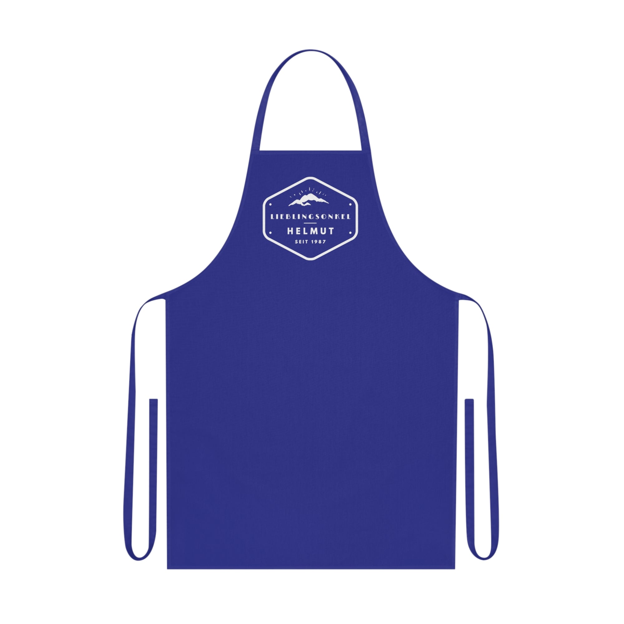 Customizable Lieblingsonkel Cotton Apron for German Uncle
