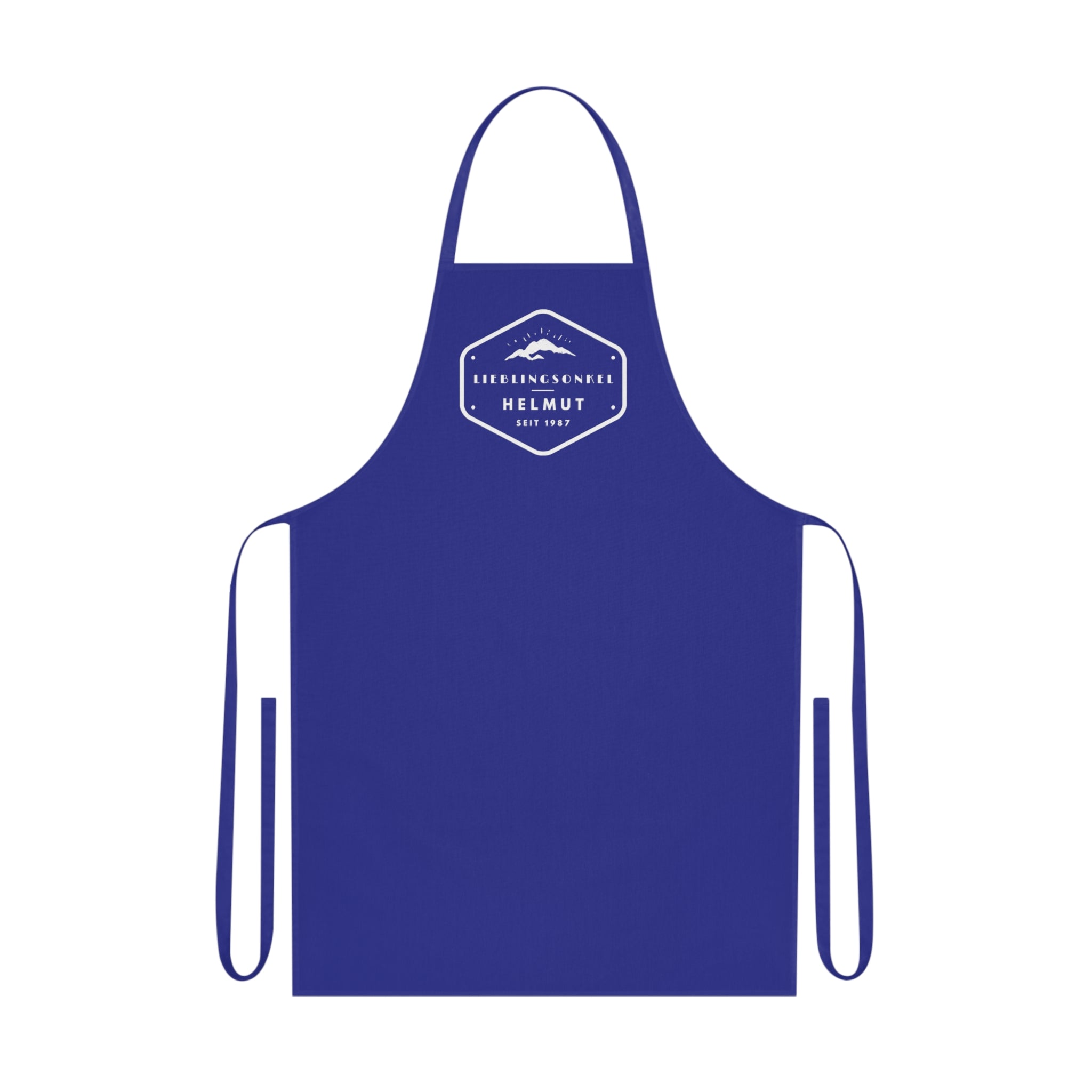 Customizable Lieblingsonkel Cotton Apron for German Uncle