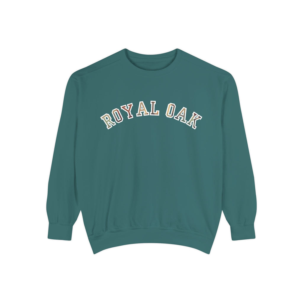 Royal Oak Plaid Sweatshirt (Personalize with your own city name!)