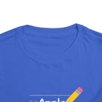 Apple Pencil Toddler Tee Shirt by Printify
