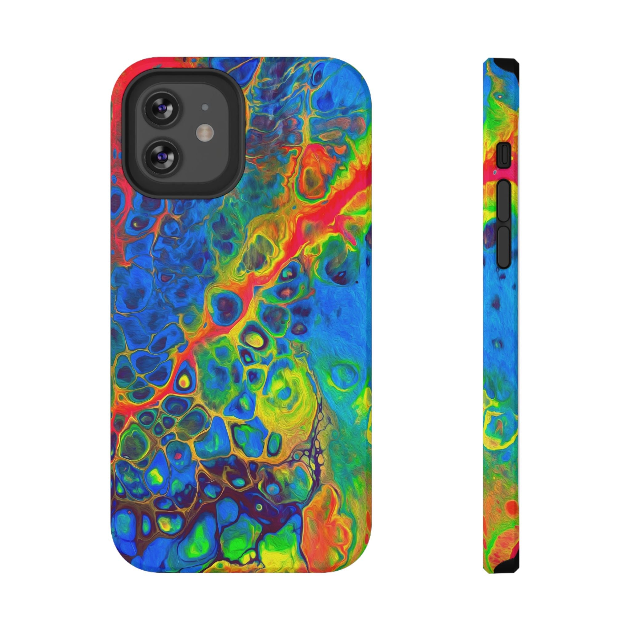 Bespattered Facade Rainbow Impact-Resistant Case