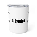 Custom Je t'aime Papa Insulated Coffee Mug, 10oz by Printify