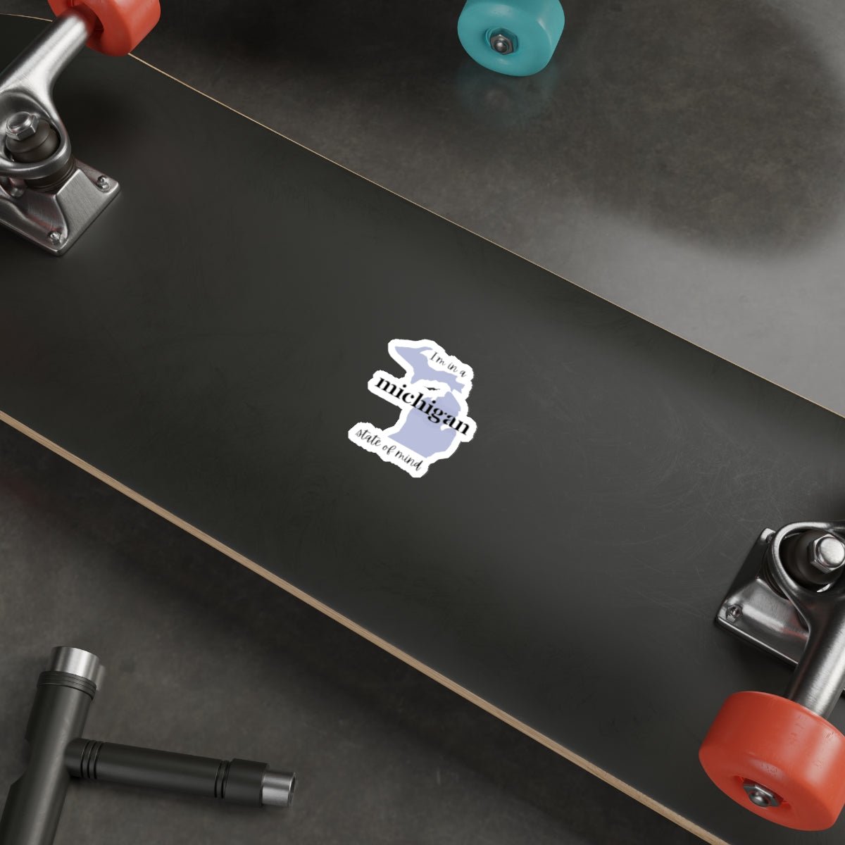 I'm in a Michigan State of Mind Die - Cut Sticker
