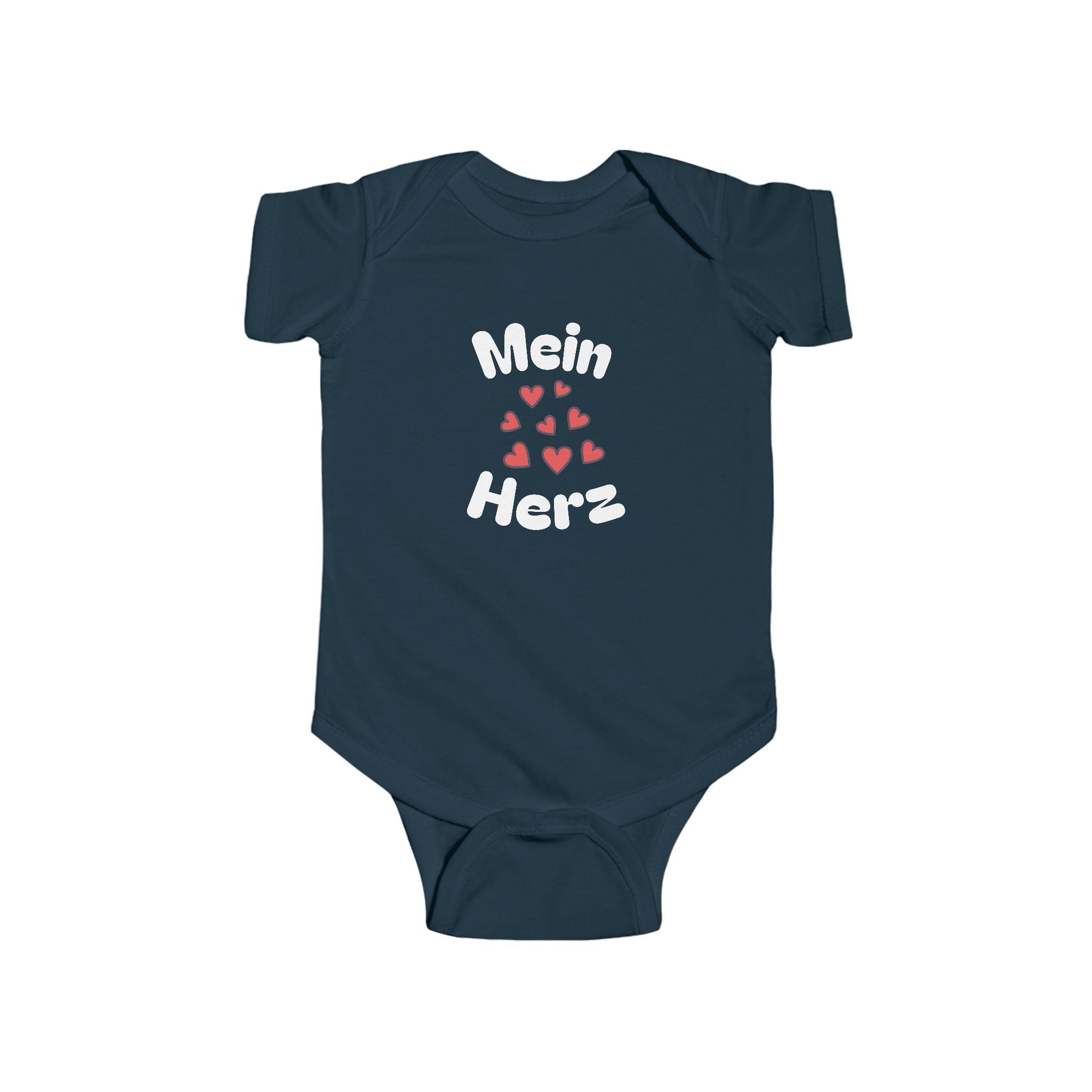 Mein Herz Infant German Bodysuit, Cute Baby Romper