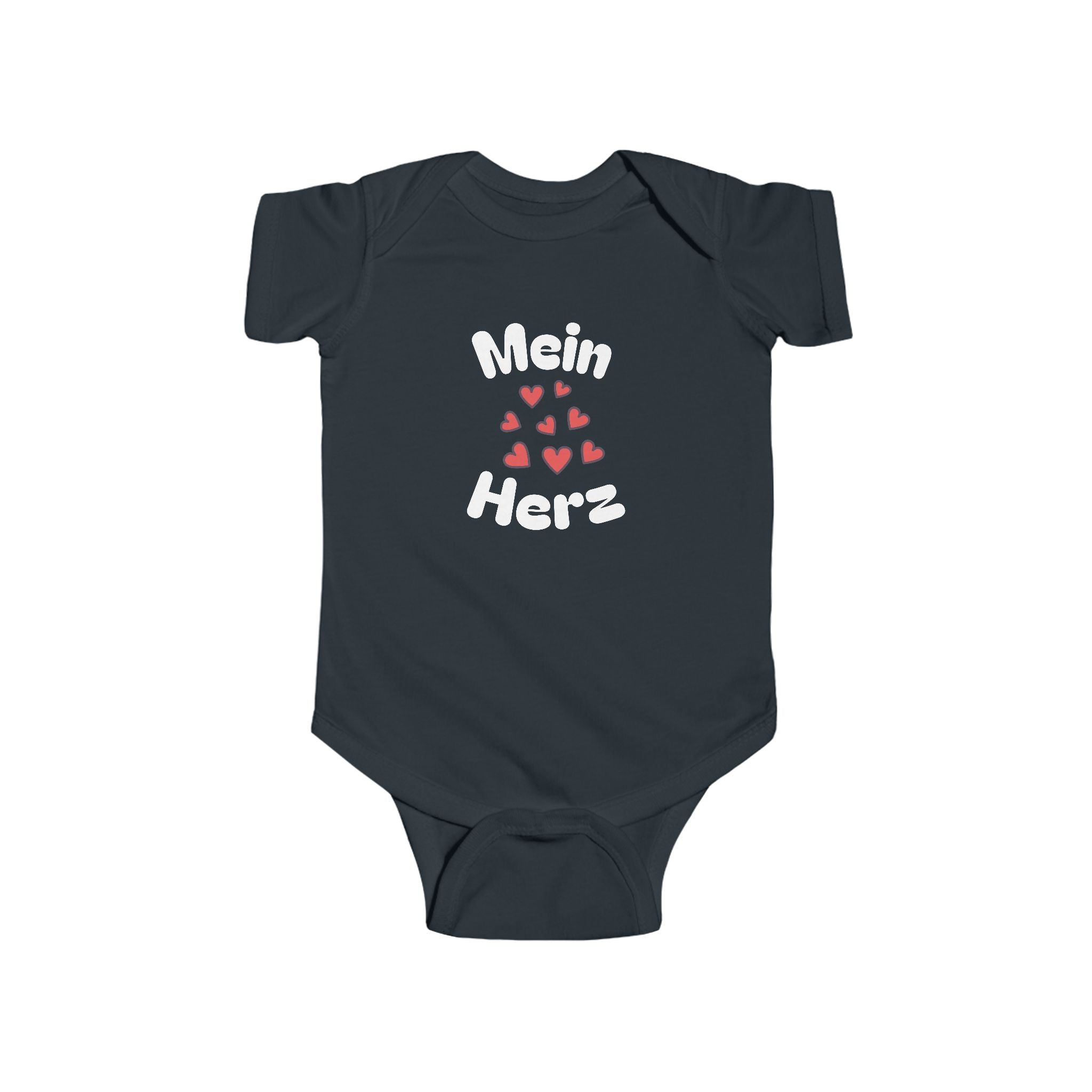 Mein Herz Infant German Bodysuit, Cute Baby Romper