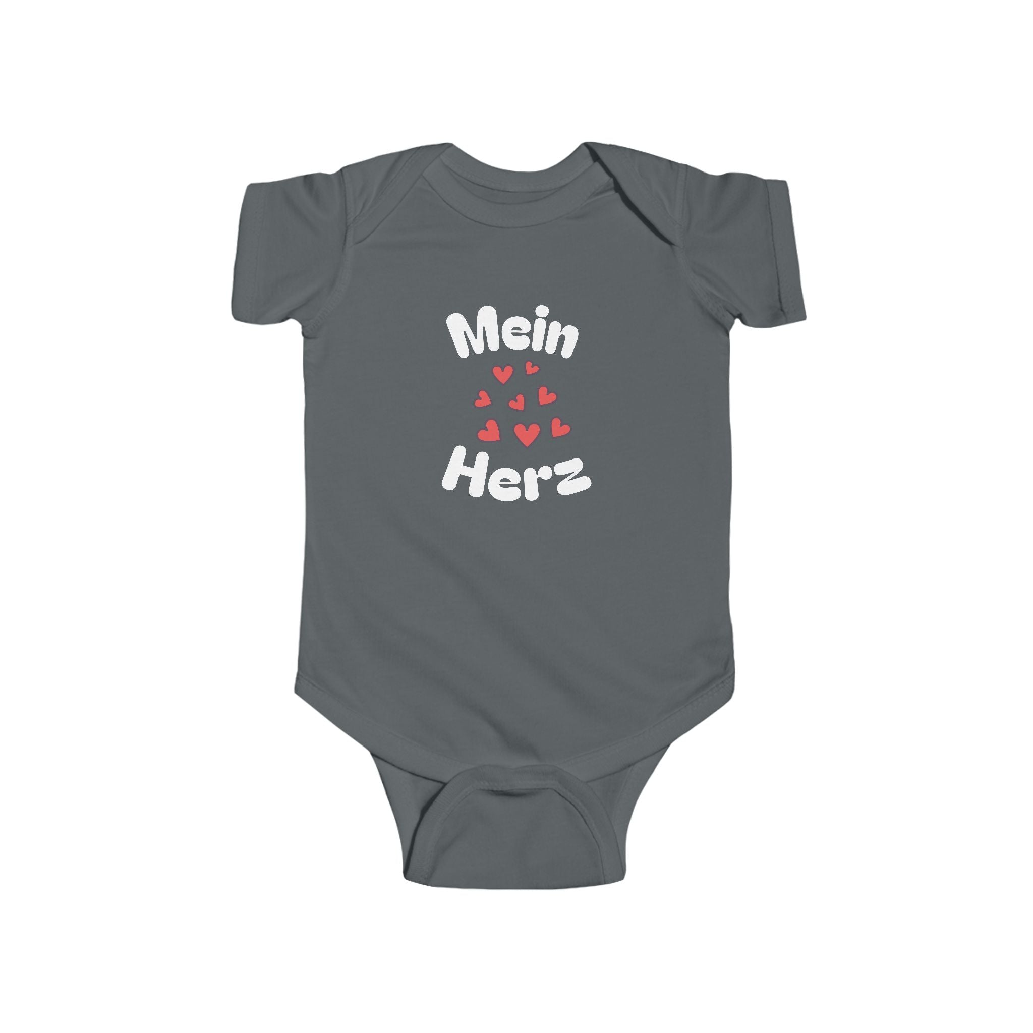 Mein Herz Infant German Bodysuit, Cute Baby Romper