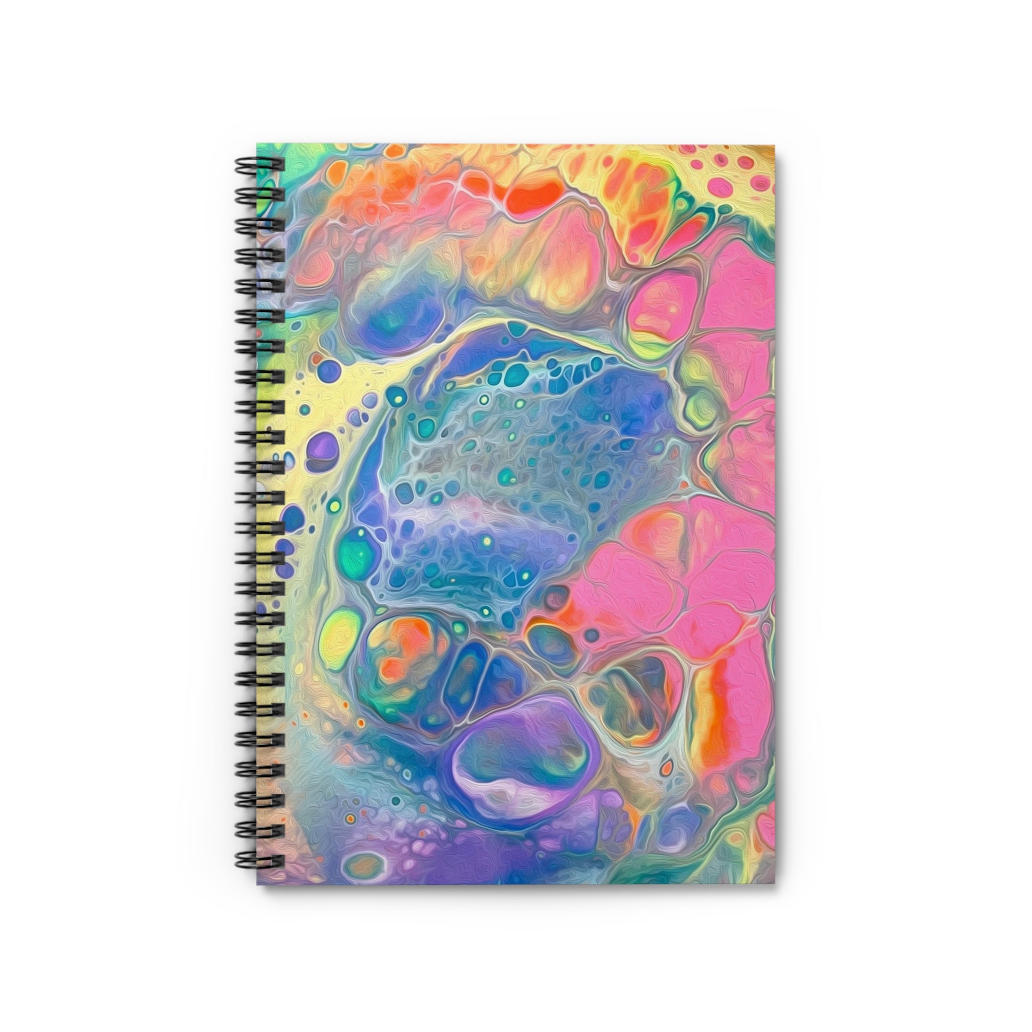 Bespattered Facade Unicorn Spiral Notebook - Lined Pages