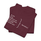 Je suis épuisé Tee shirt, gift for French speakers, funny French tee, mental health, tee shirt français, i am exhausted grammar apparel by Printify