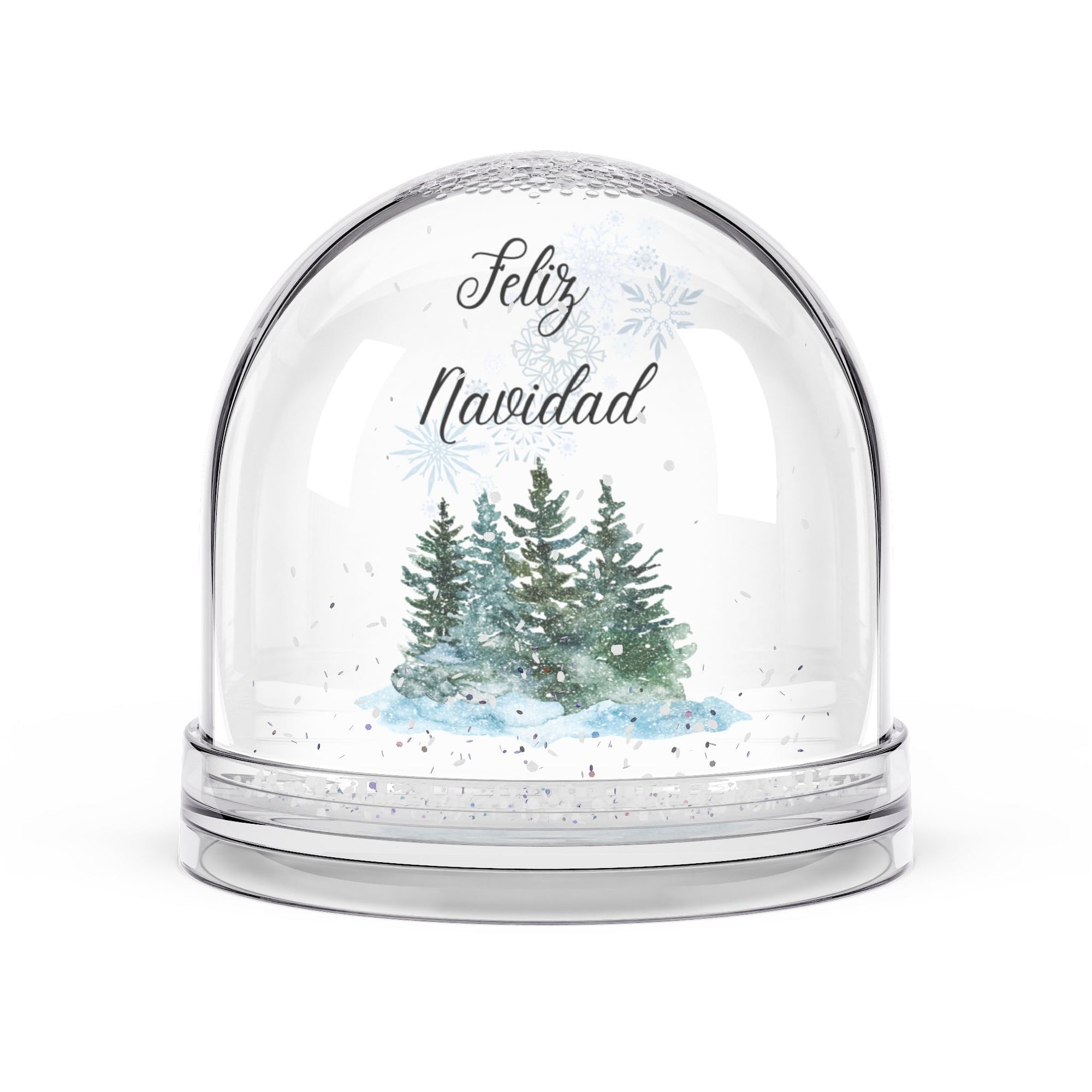 Feliz Navidad Snow Globe