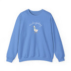 Michigoosey Goose Sweatshirt, Silly Goose Crewneck, Gander sweater, Michigan Wildlife Shirt, Novelty Animal Sweater