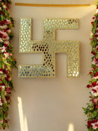 Golden Swastika Cutout