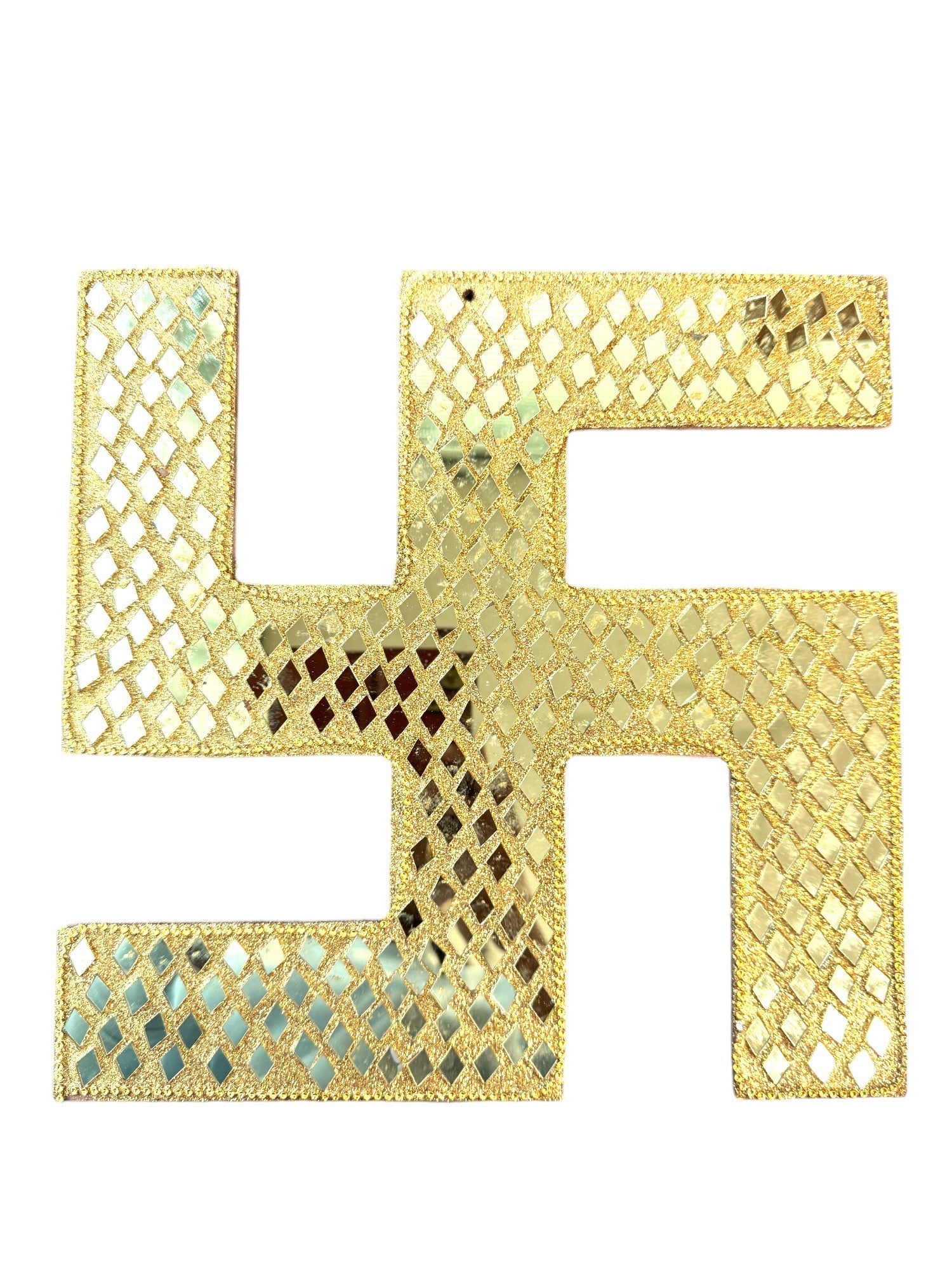 Golden Swastika Cutout