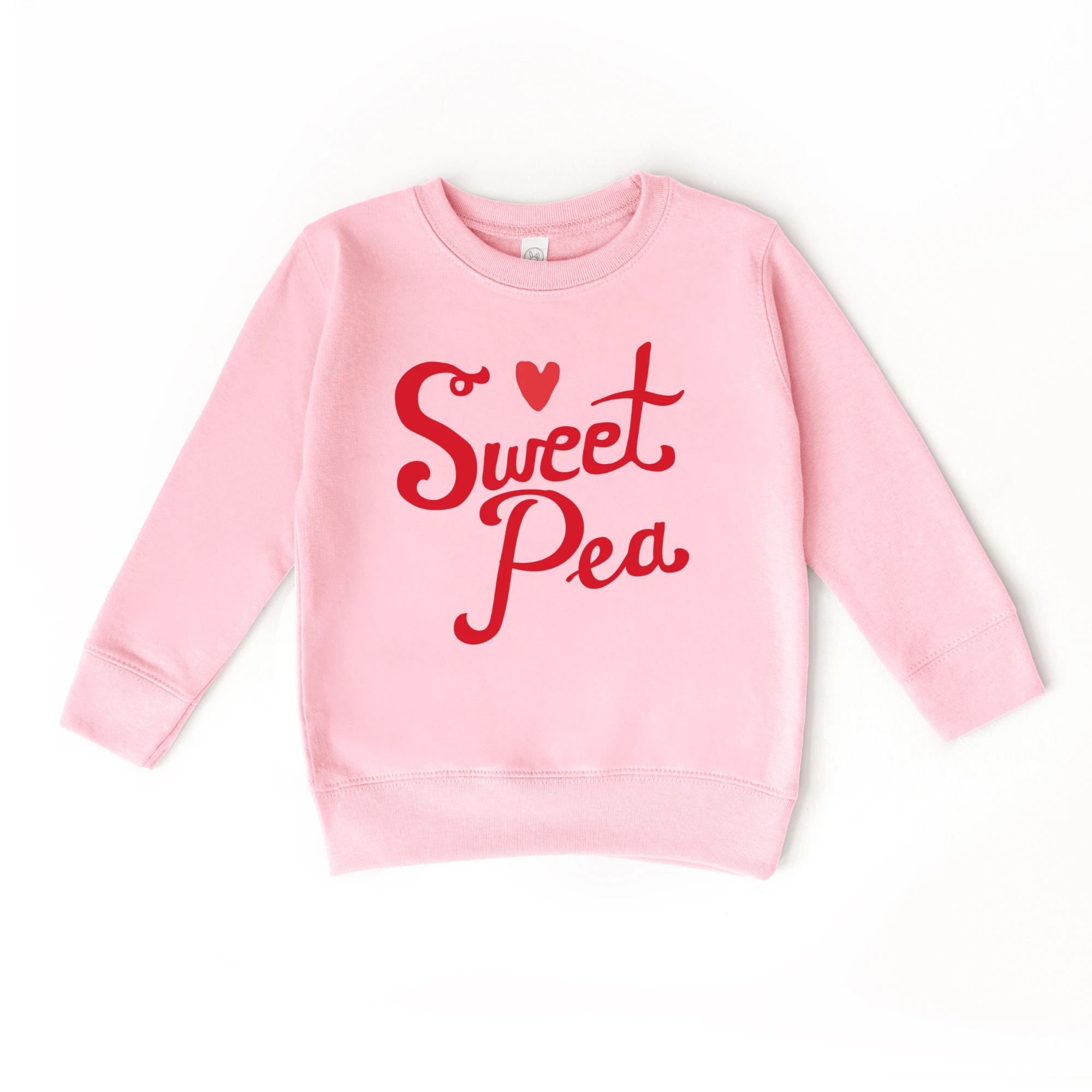 Sweet Pea toddler or youth Sweater, Valentine's Day collection by Benny and Ray Apparel