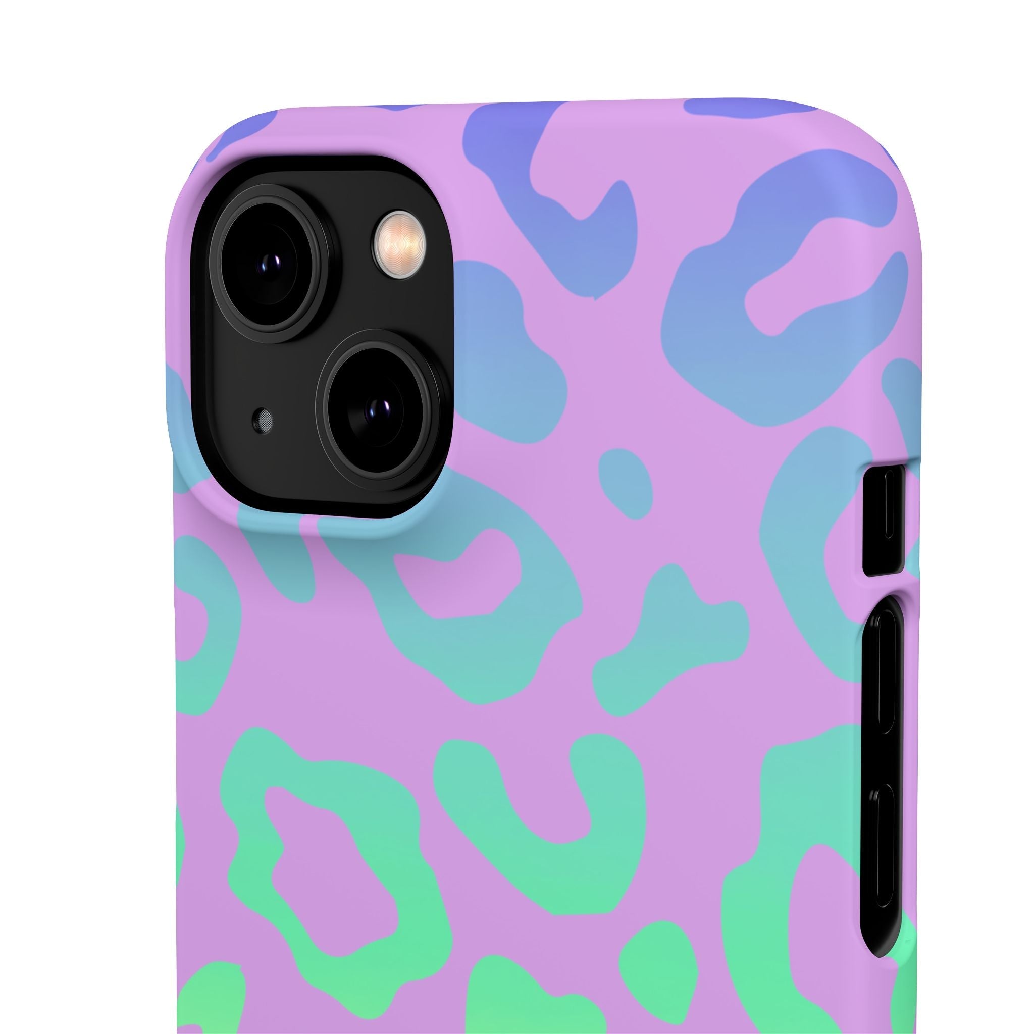 Bespattered Facade Rainbow Leopard Snap Case