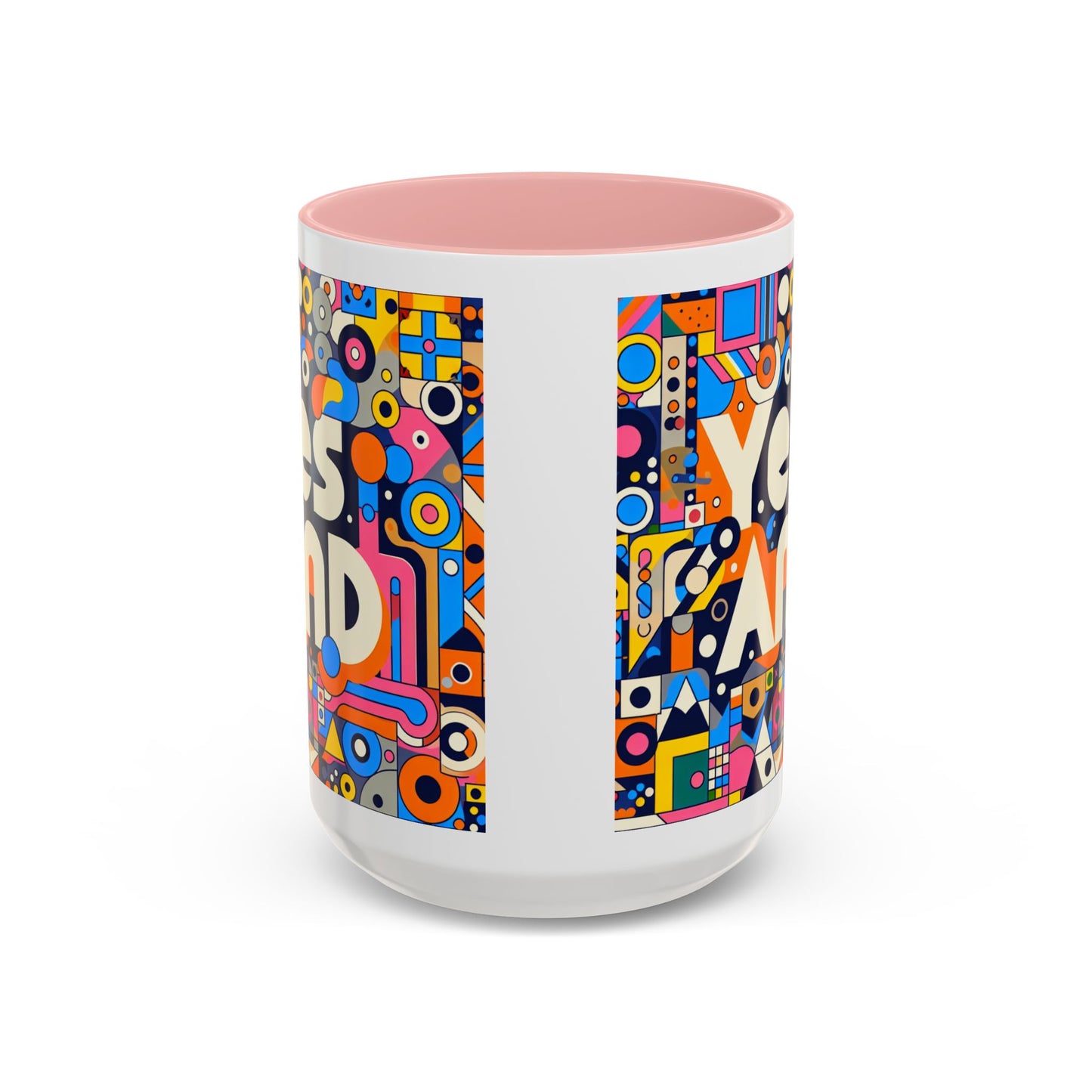 Oui, et une tasse à café avec accent d'improvisation (11, 15 oz)