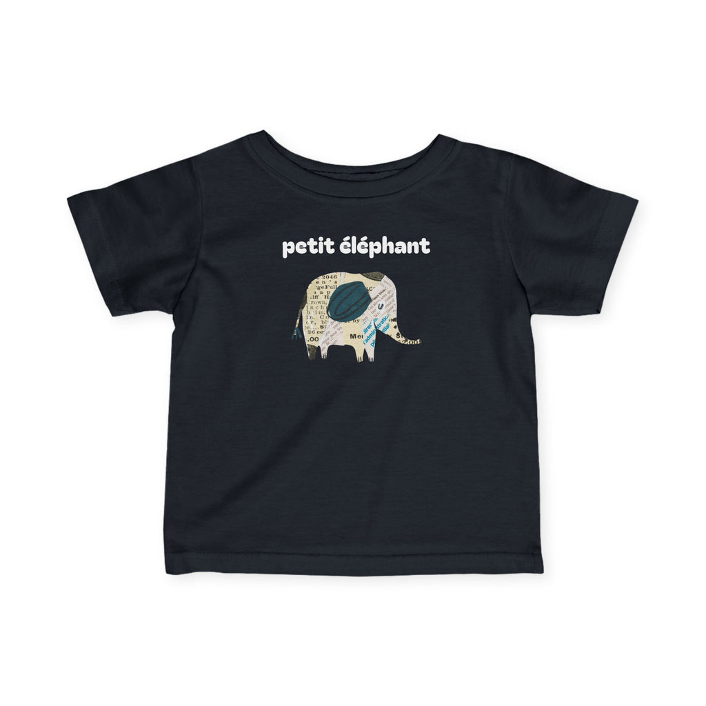 Petit éléphant Infant Fine Jersey Tee - Kids clothes - child tee