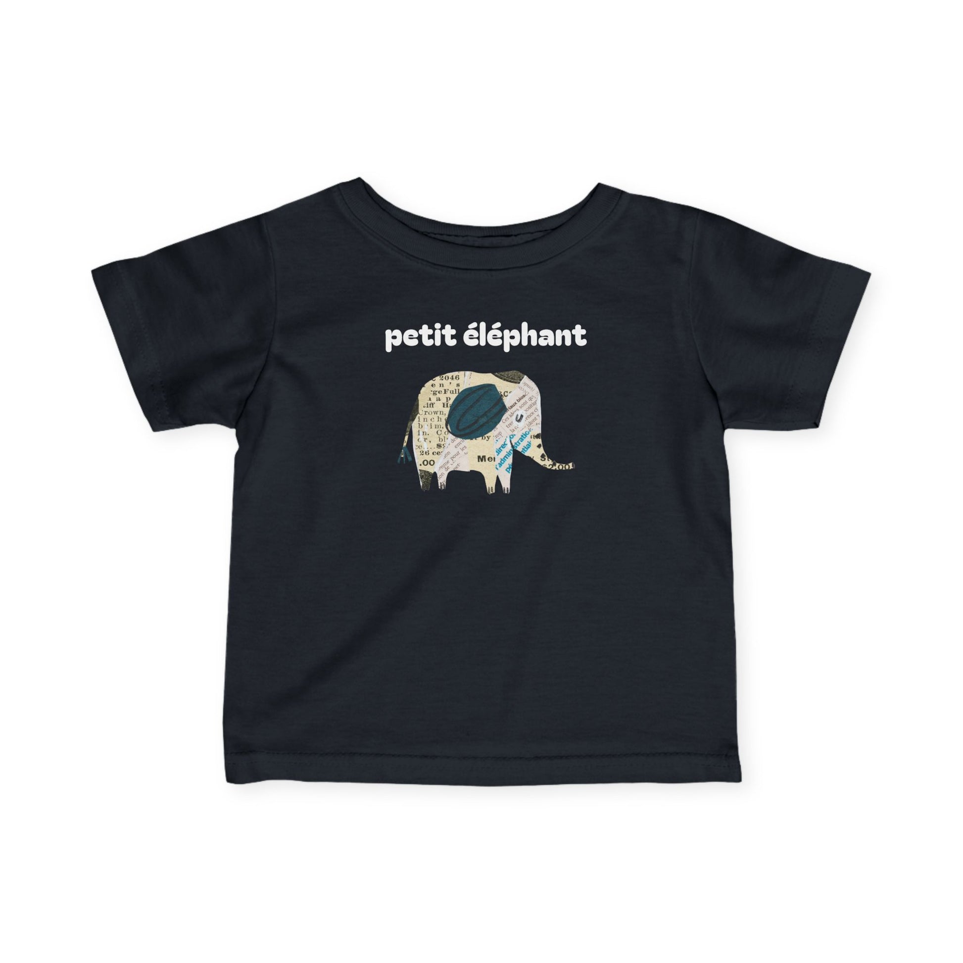 Petit éléphant Infant Fine Jersey Tee