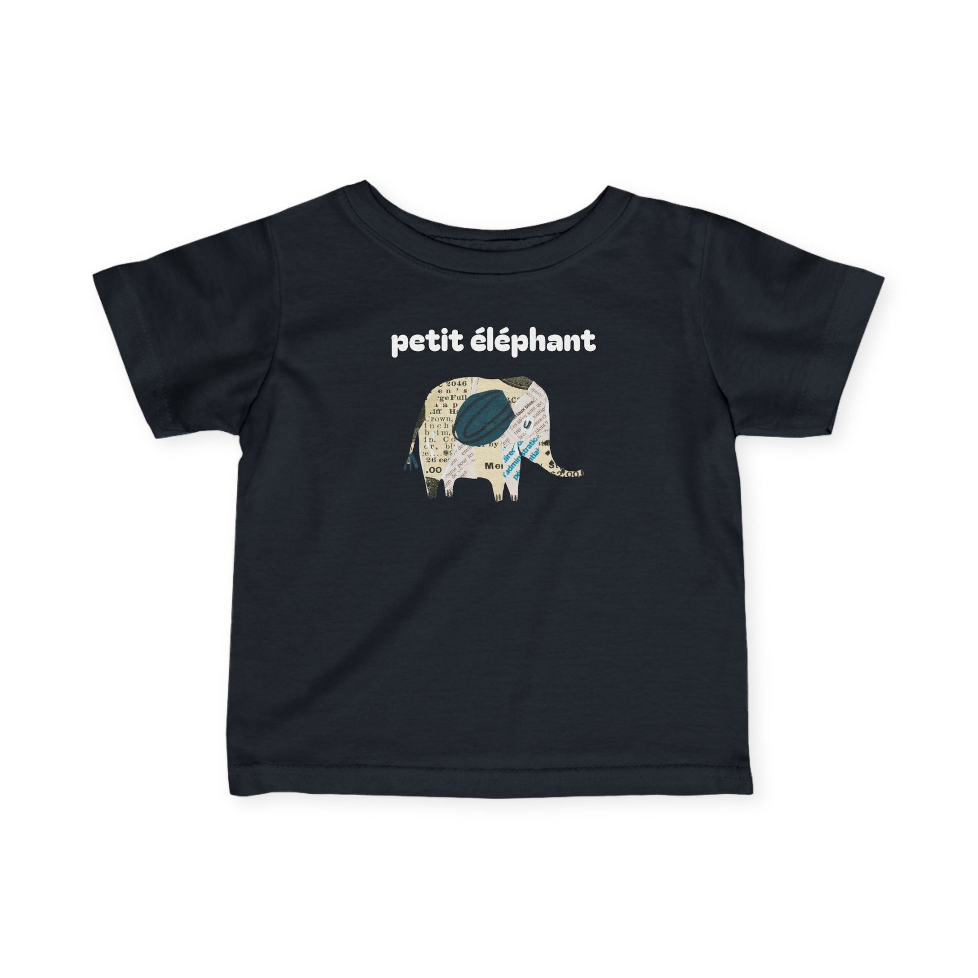 Petit éléphant Infant Fine Jersey Tee - Kids clothes - child tee
