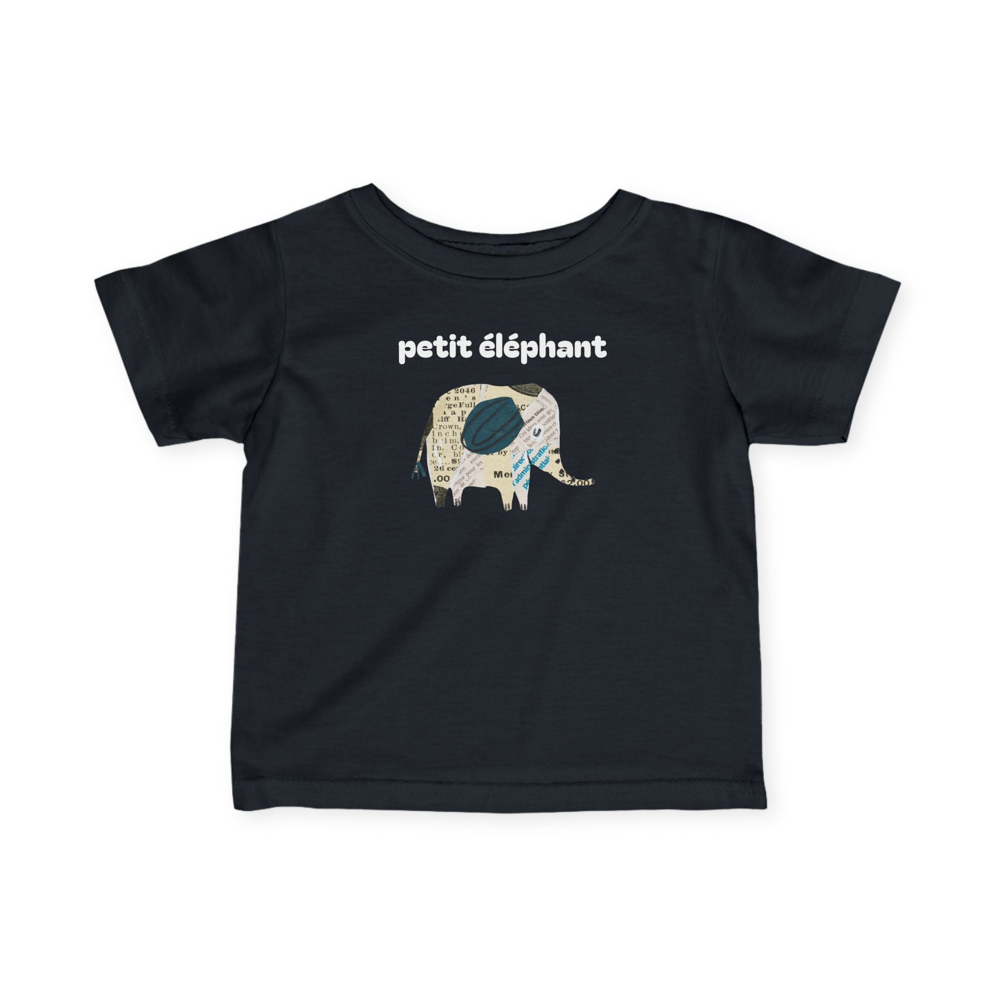 Petit éléphant Infant Fine Jersey Tee - Kids clothes - child tee