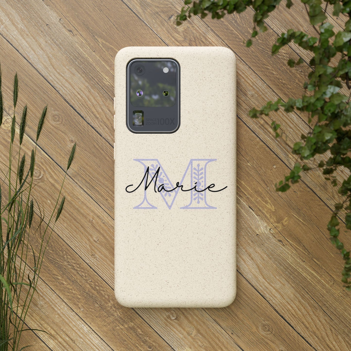 Eco-friendly monogrammed Phone case