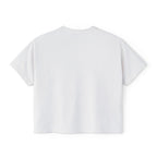 Auf Deutsch bitte Boxy Tee, German Phrase Shirt, Cropped White Tee