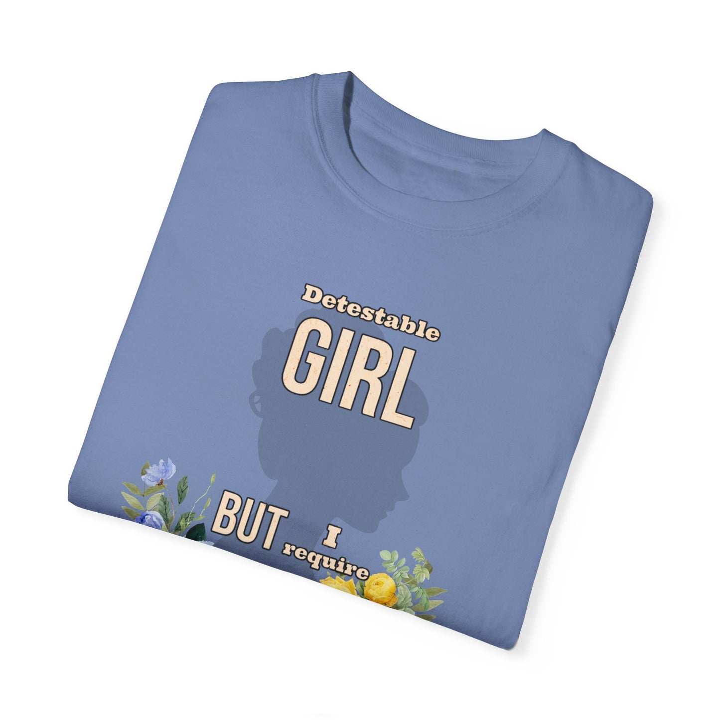 Detestable Girl but I require tea Oscar Wilde Quote T-Shirt, Importance of Being Earnest