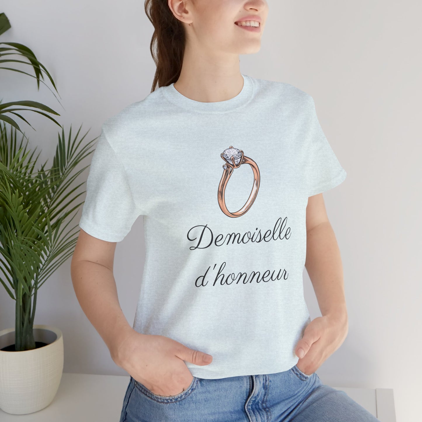 Demoiselle d'honneur Trauzeugin-T-Shirt
