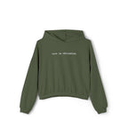 Vive La Révolution Cinched Bottom Hoodie by Printify