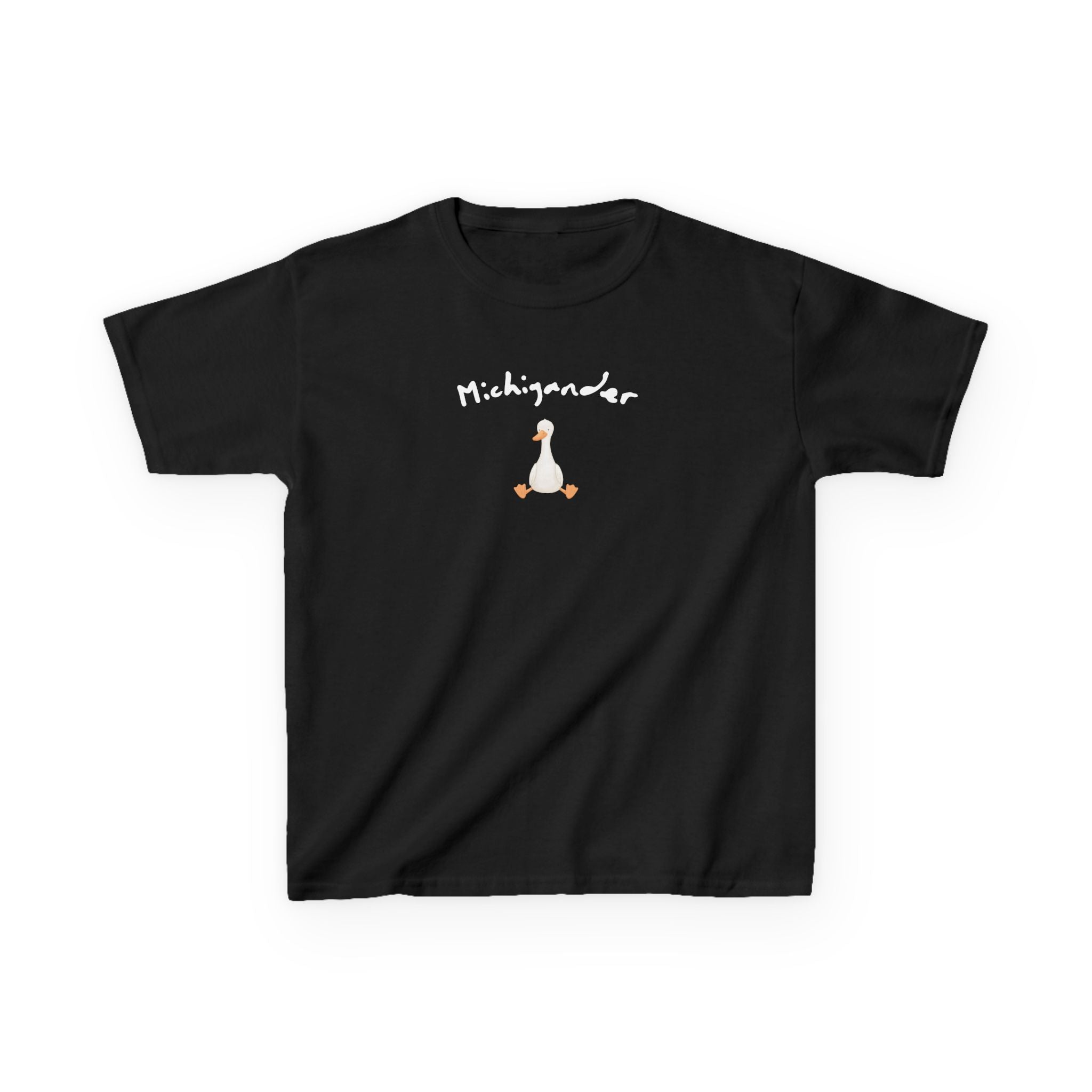 Kids Michigander Goose Tee, Michigan goosey Kids T-Shirt