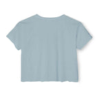Auf Deutsch, bitte script crop top, German phrase tee, minimalist typography