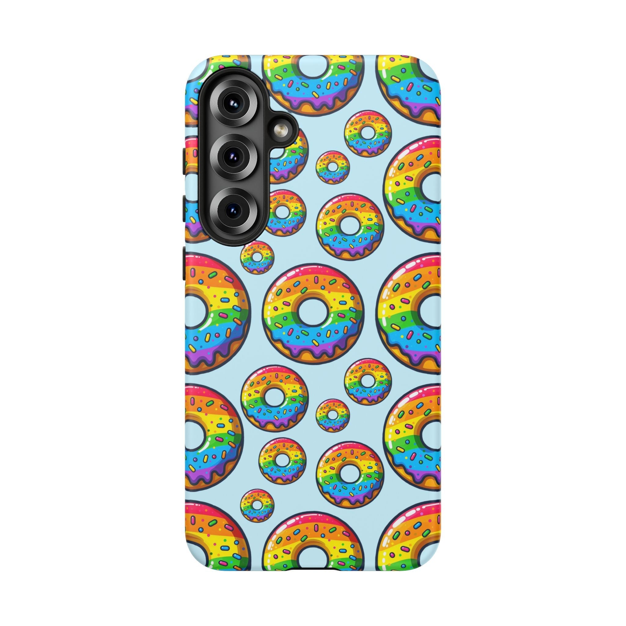 Bespattered Facade Rainbow Sprinkle Donut Tough Case