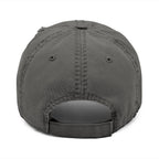 Embroidered Distressed Detroit Hat by Printify