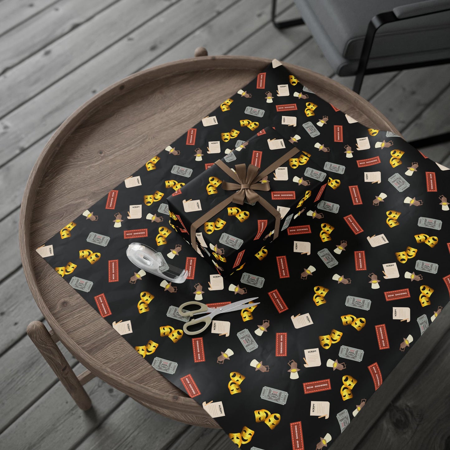 Theatre themed Wrapping Paper