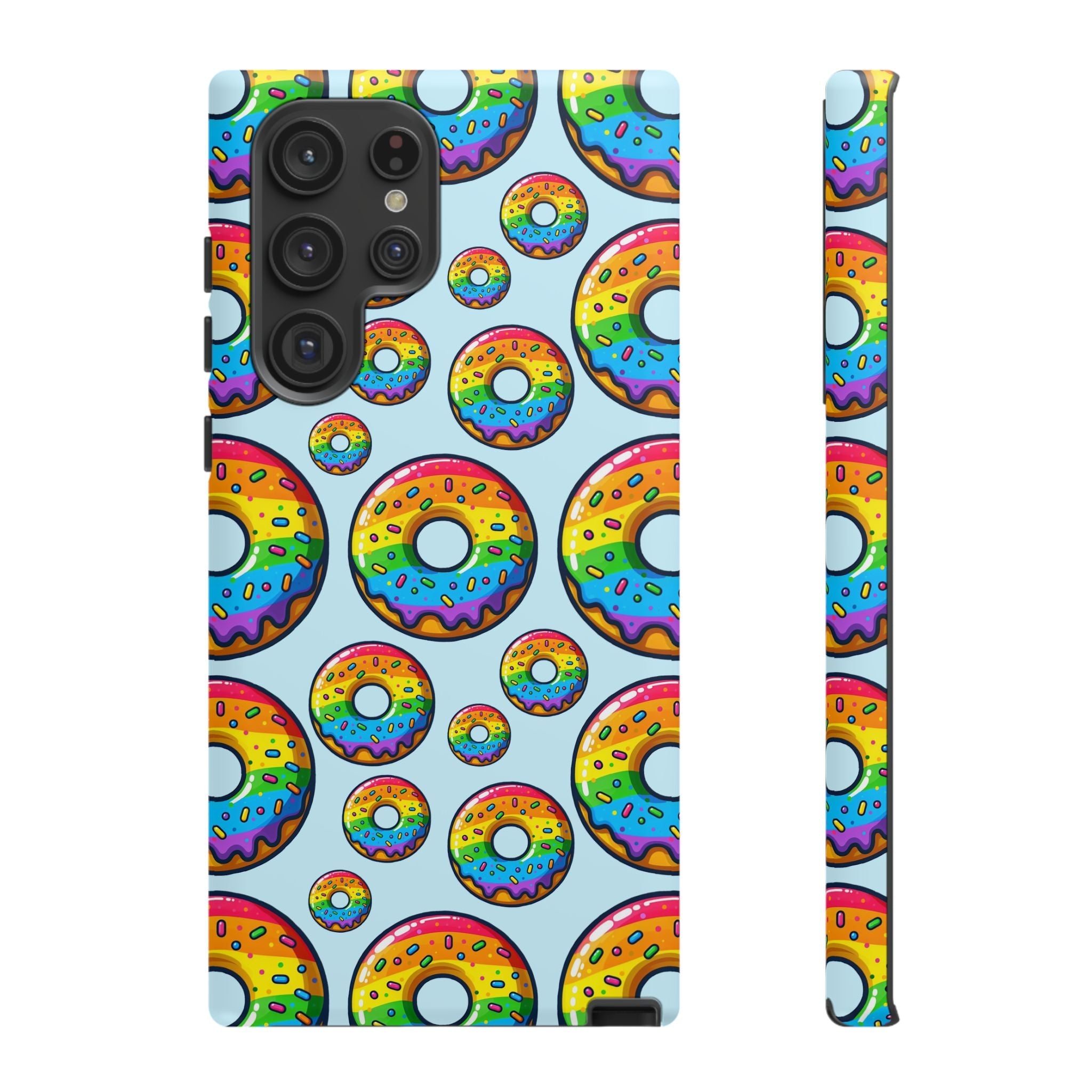 Bespattered Facade Rainbow Sprinkle Donut Tough Case