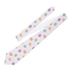 Macarons and sprinkles French pâtisserie Pattern Necktie, Pastel Sweets Sprinkles