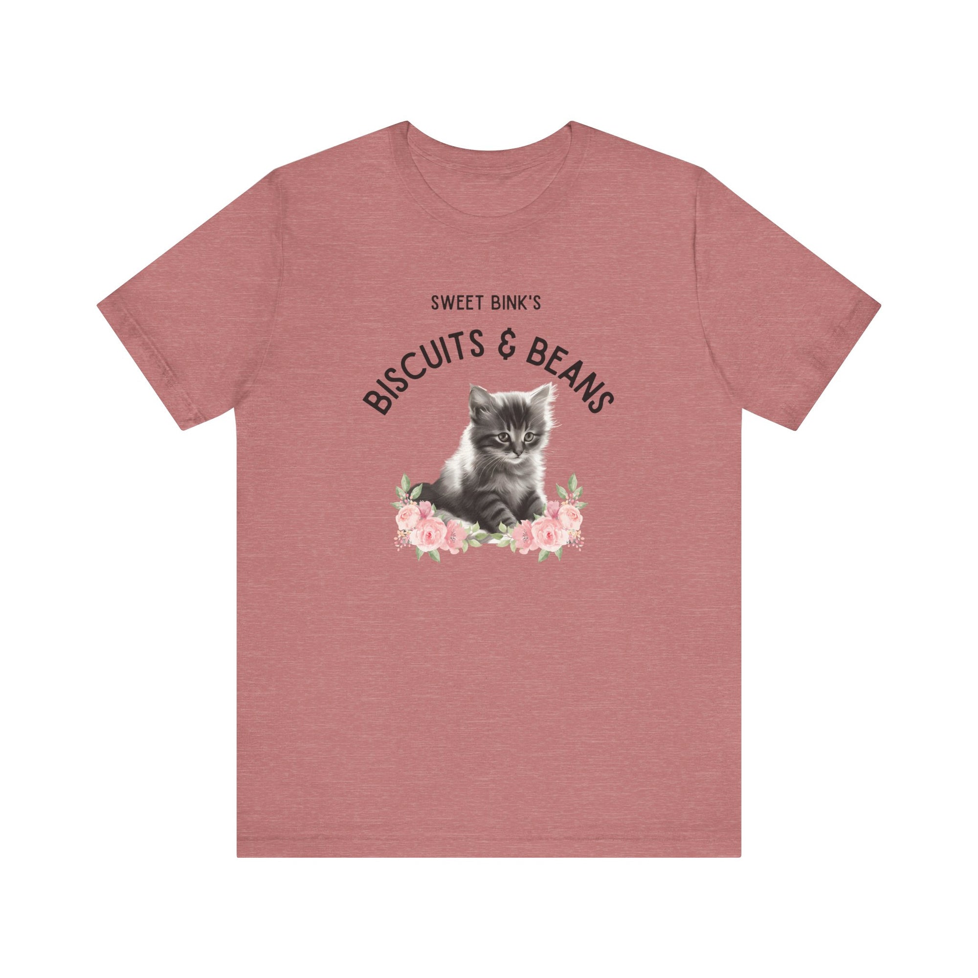 Sweet Bink's Biscuits and Beans cat tee