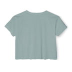Auf Deutsch, bitte script crop top, German phrase tee, minimalist typography