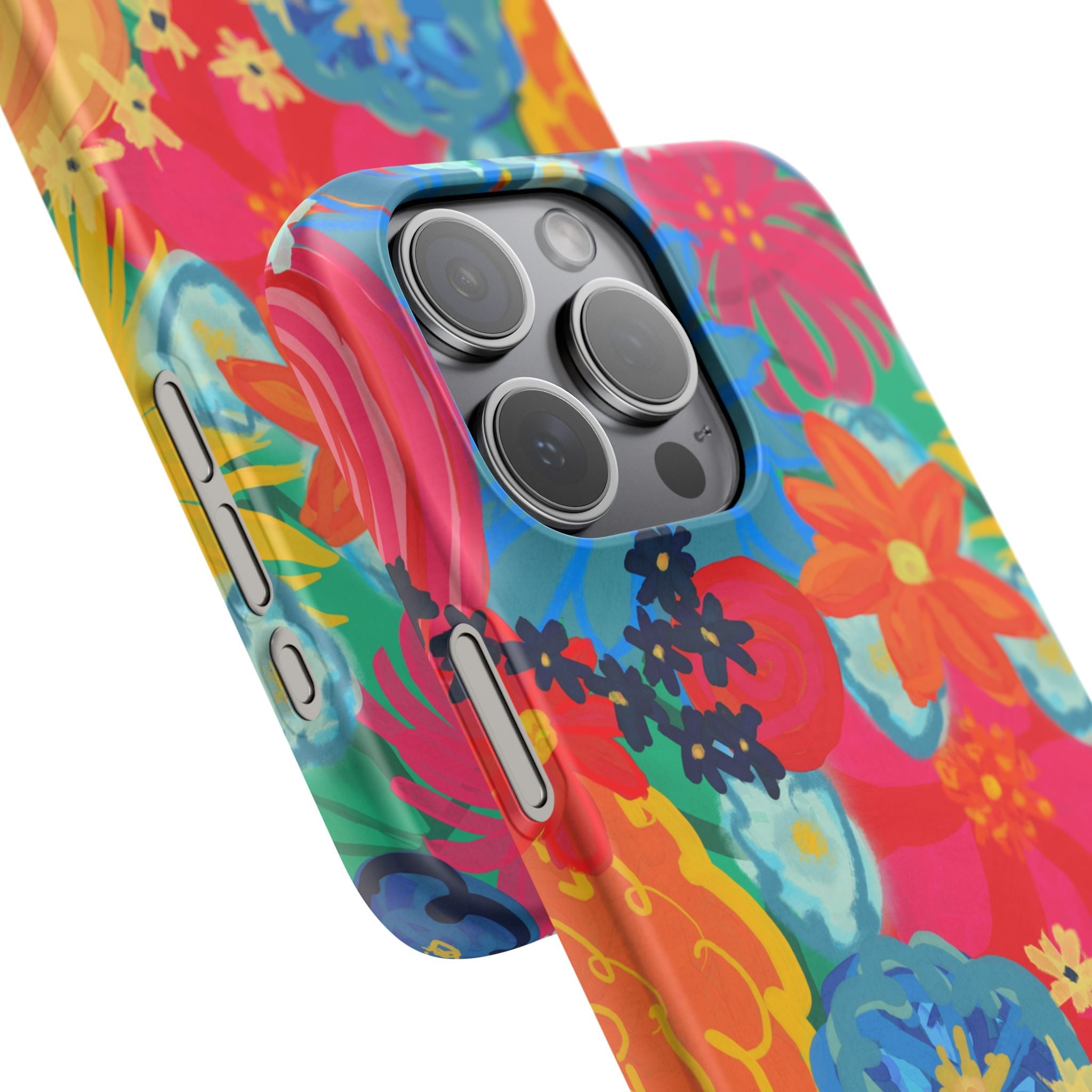 Bespattered Facade Bold Florals Snap Case