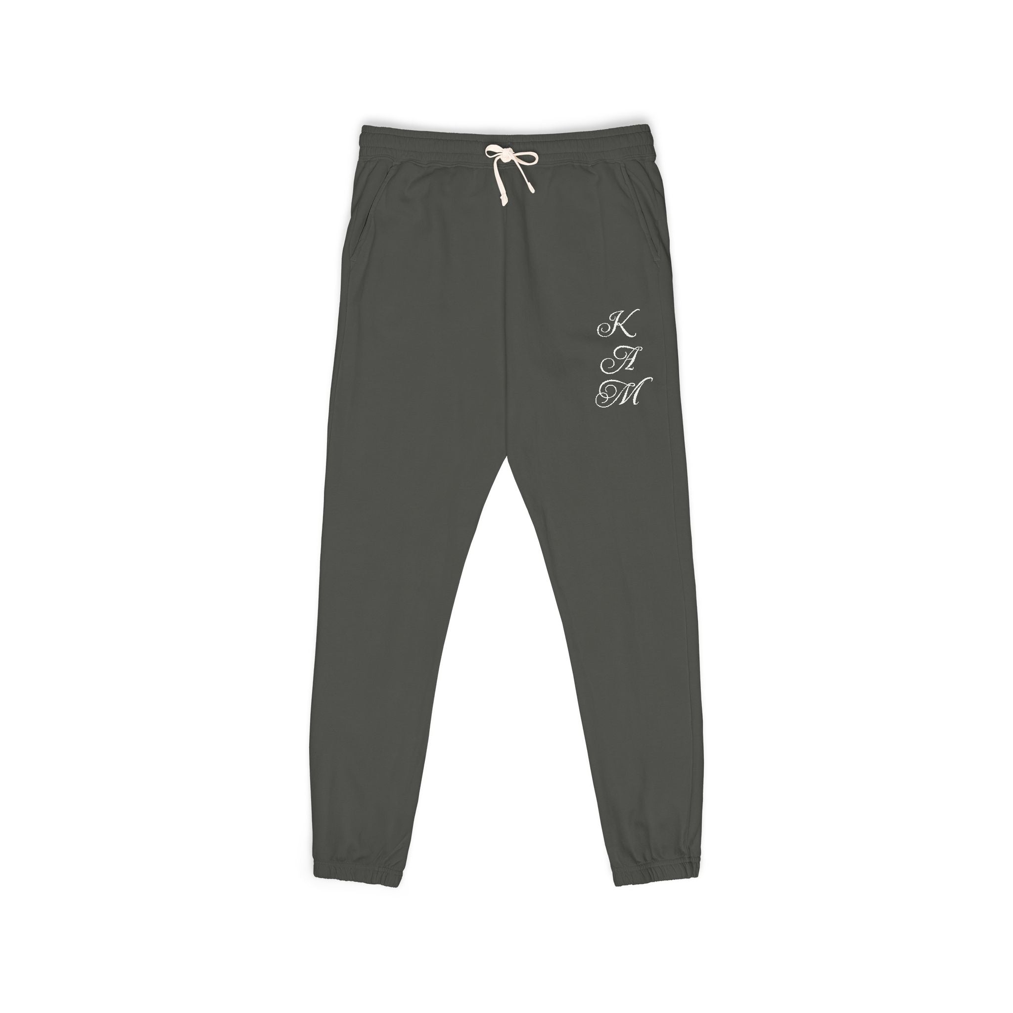 Personalized Monogram Joggers — Casual Unisex Fleece Sweatpants